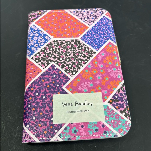 Vera Bradley Journal with Gold Pen - Picture 2 of 3